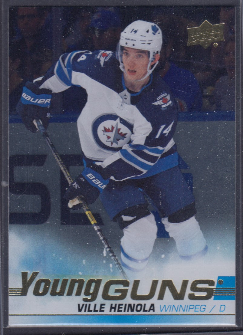 VILLE HEINOLA, 2019 Upper Deck Young Guns Silver Foil #204