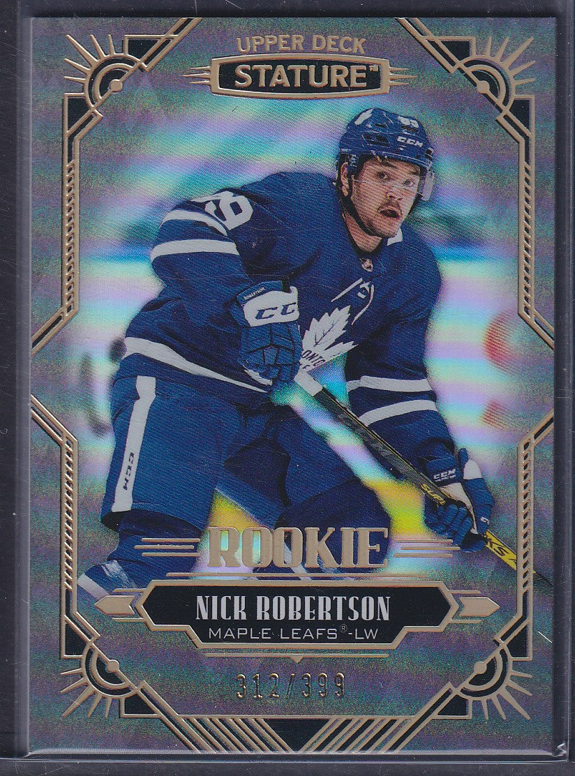 NICK ROBERTSON - 2020 Upper Deck Stature Rookie #194, /399