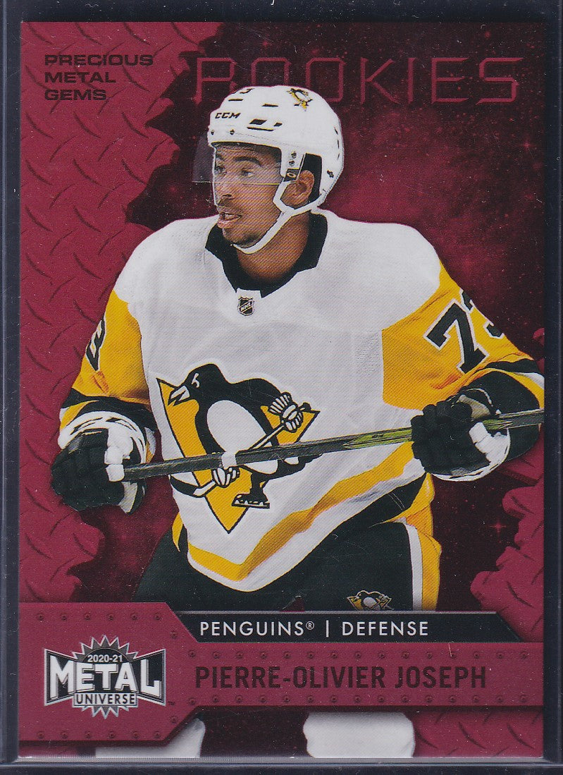 PIERRE-OLIVIER JOSEPH - 2020 Metal Universe Precious Metal Gems Rookies, /100