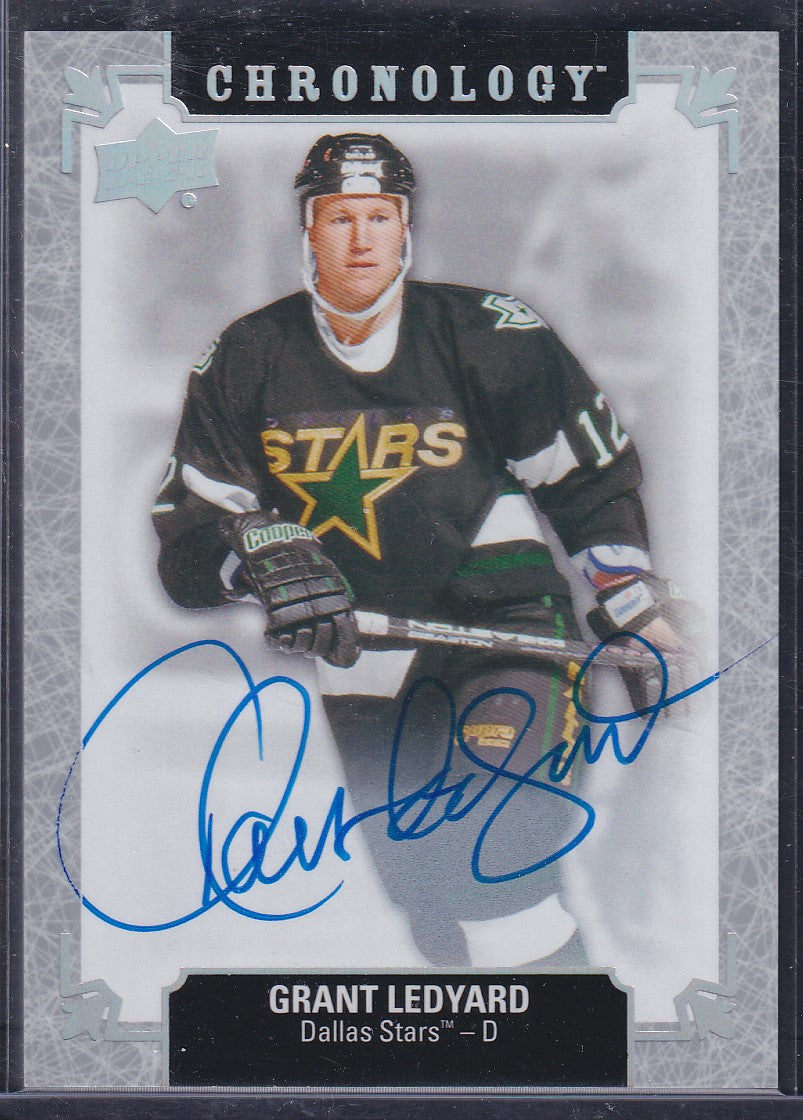 GRANT LEDYARD - 2018 Upper Deck Chronology Auto #FH-DA-GL