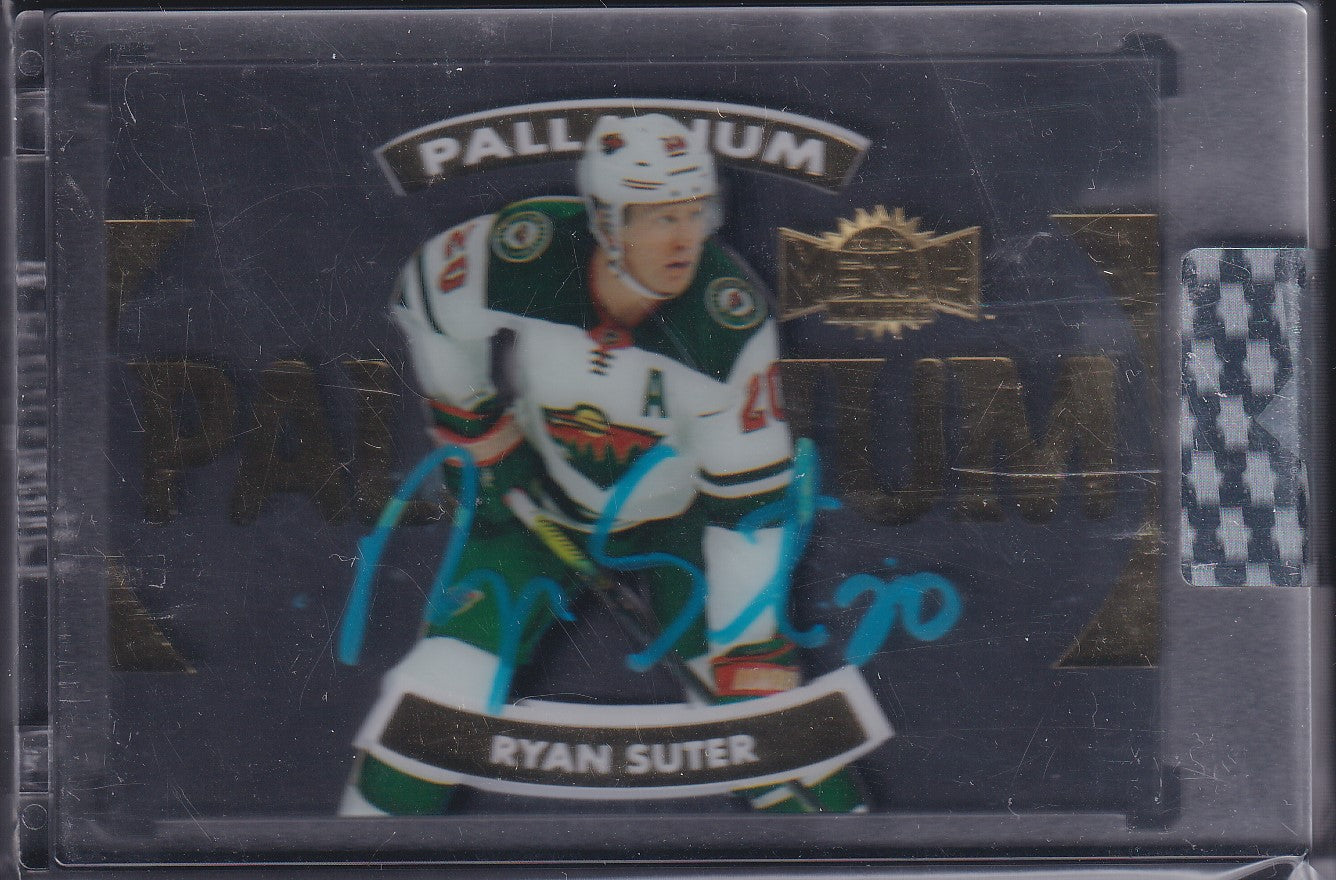 RYAN SUTER - 2019 Metal Palladium Clear Cut Auto #T-SU