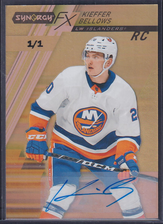KIEFFER BELLOWS - 2020 Upper Deck Synergy Rookie #FXR-KB, 1/1