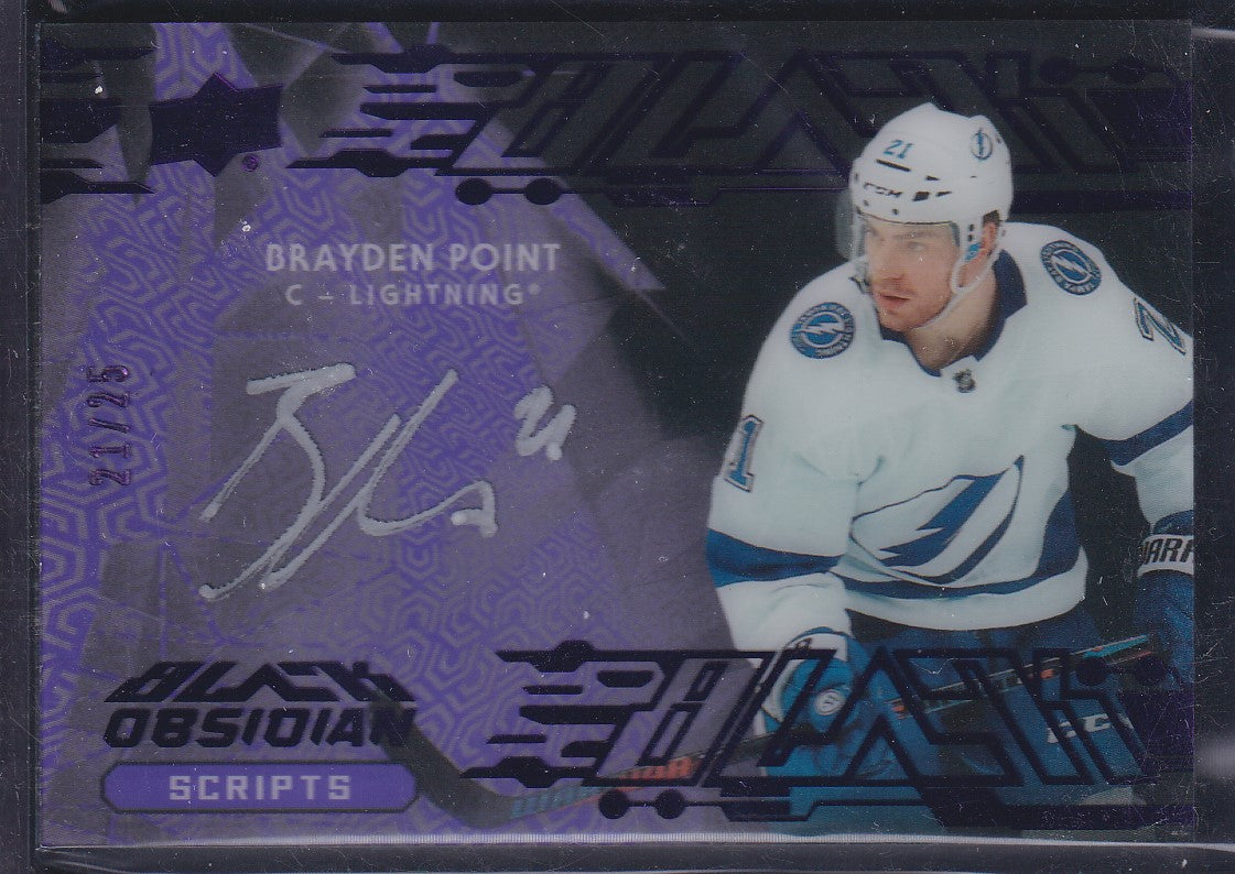 BRAYDEN POINT - 2019 Black Obsidian Scripts Auto #OS-BP, /25