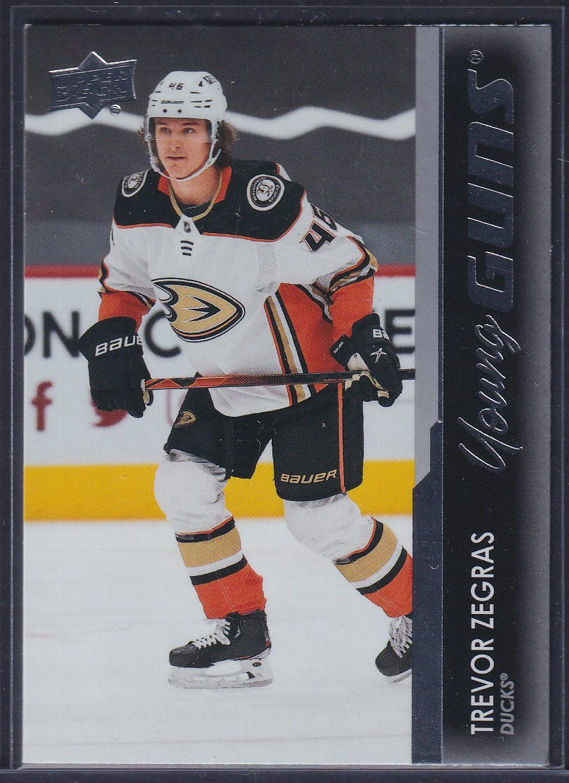 TREVOR ZEGRAS - 2021 Upper Deck Young Guns #232