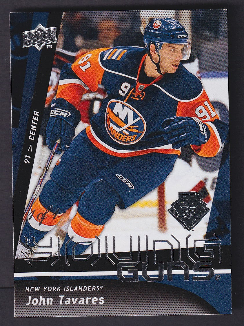 JOHN TAVARES - 2009 Upper Deck Young Guns #201, 1/1 SPECIAL EDITION