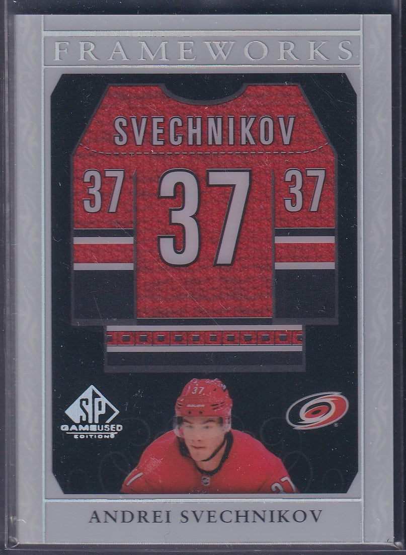 ANDREI SVECHNIKOV - 2021 SP Game Used Frameworks #F-AS
