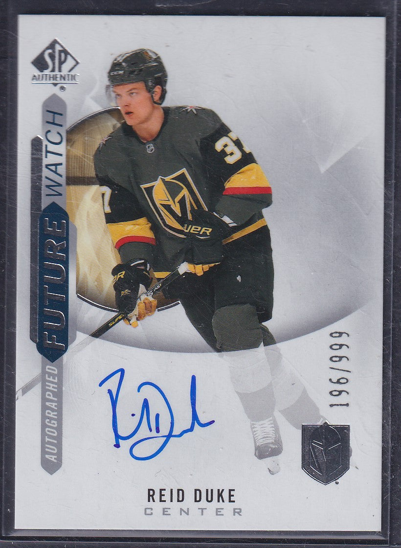 REID DUKE - 2020 SP Authentic Future Watch Auto #222, /999