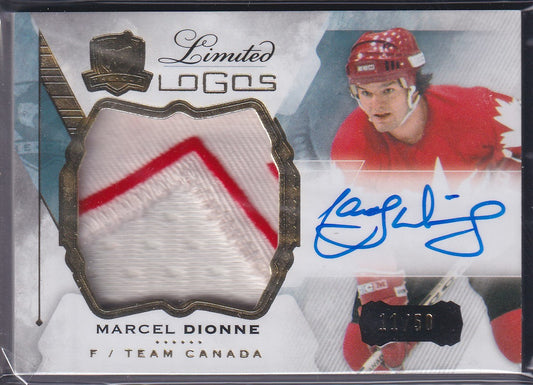 MARCEL DIONNE - 2015 The Cup Limited Logos Auto Patch #LL-MD, /50
