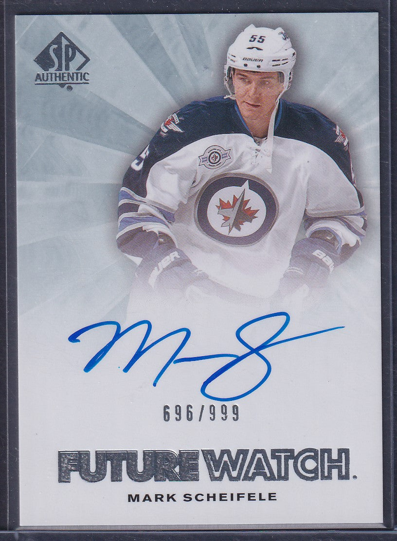 MARK SCHEIFELE - 2011 SP Authentic Future Watch Auto #228, /999