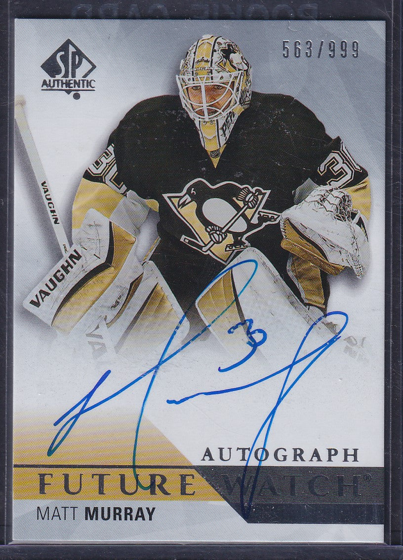 MATT MURRAY - 2015 SP Authentic Future Watch Auto #220, /999