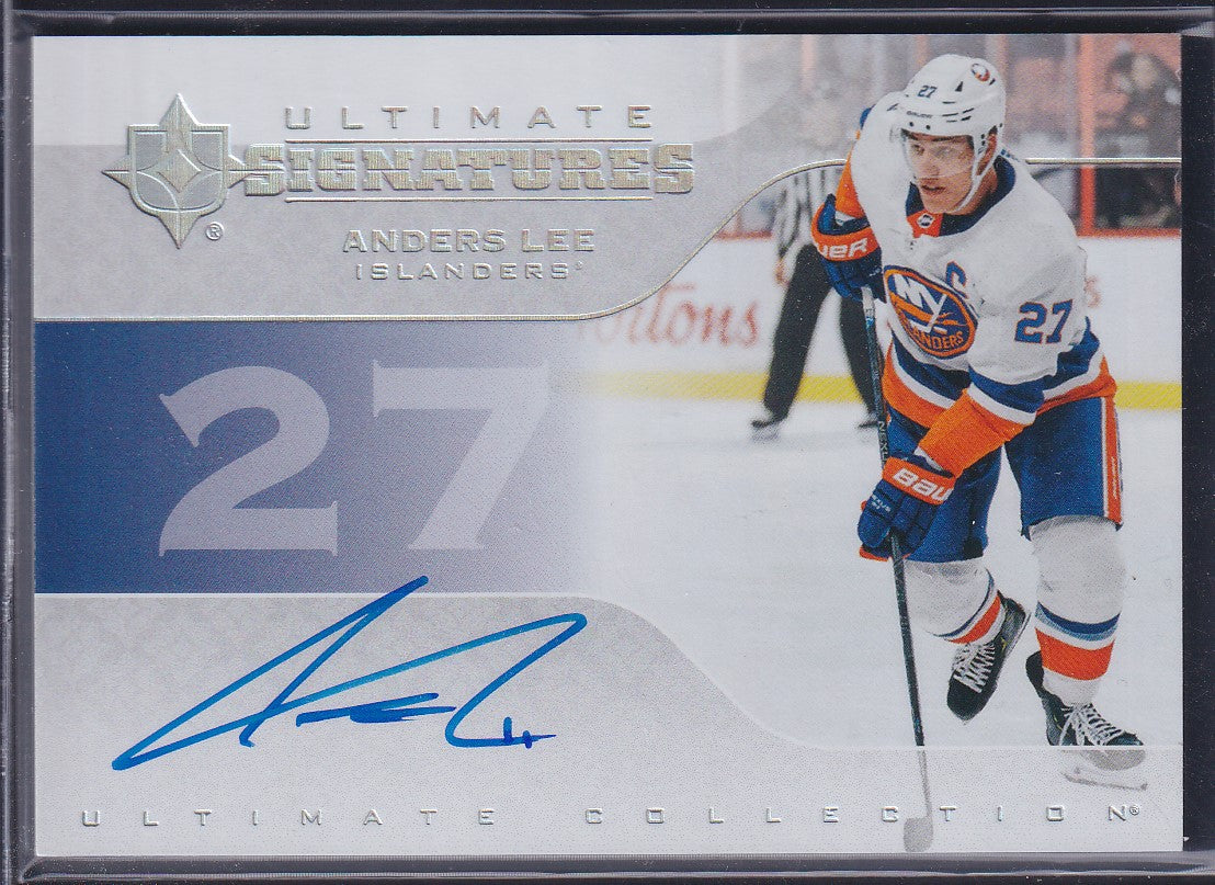 ANDERS LEE - 2019 Upper Deck Ultimate Signatures #US-AL