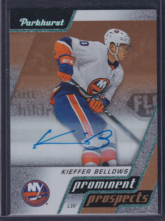 KIEFFER BELLOWS - 2020 Parkhurst Prominent Prospects Auto #PP6