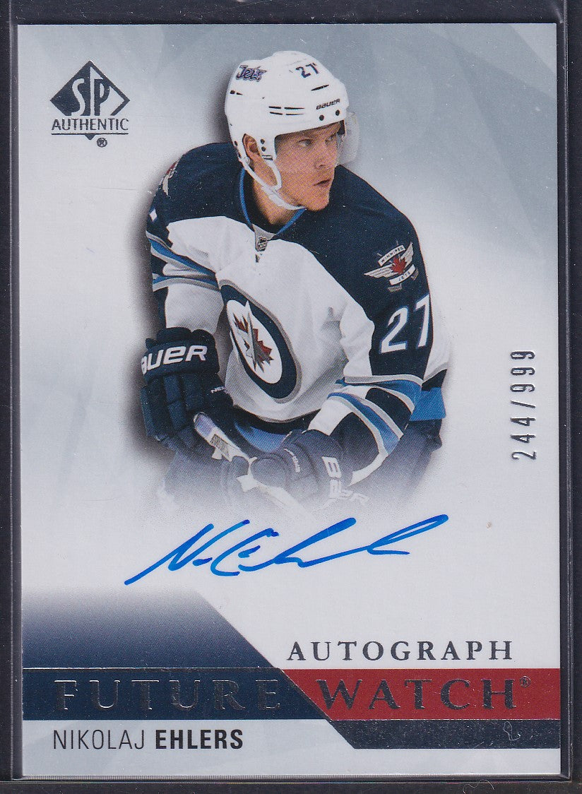 NICOLAJ EHLERS - 2015 SP Authentic Future Watch Auto #285, /999