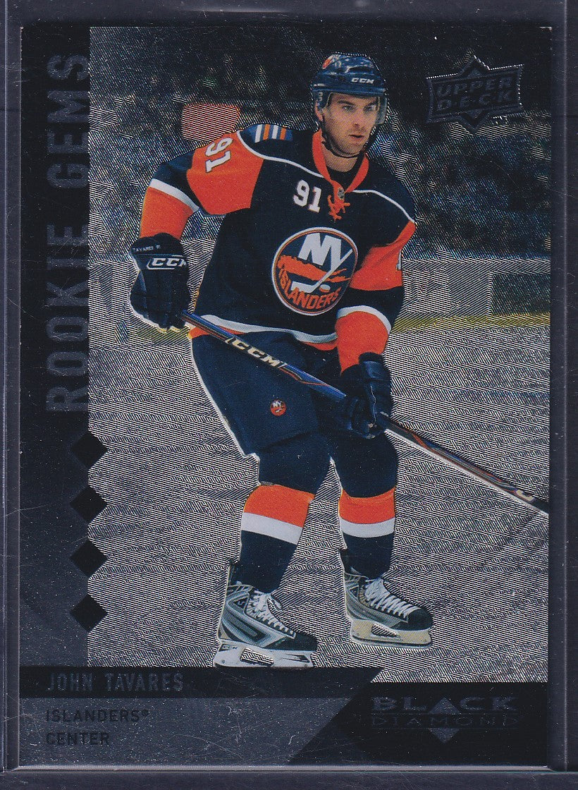 JOHN TAVARES - 2009 Upper Deck Black Diamond Rookie Gems #222