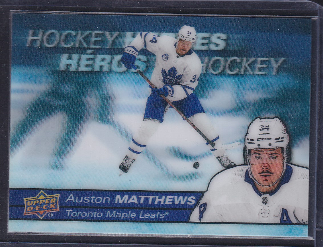 AUSTON MATTHEWS - 2021 Upper Deck Tim Hortons Hockey Heroes #H-2
