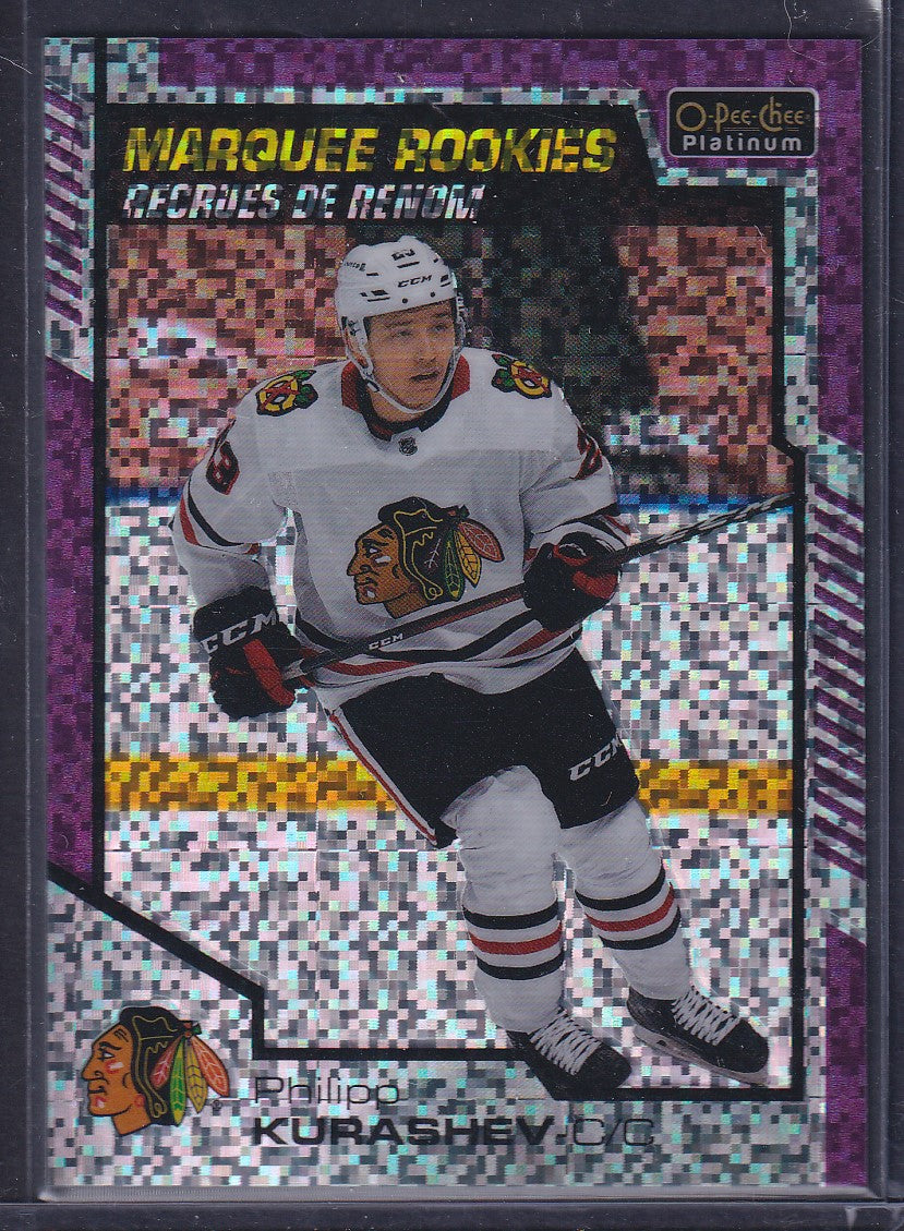 PHILIPP KURASHEV - 2020 O-Pee-Chee Platinum Rookie VIOLET PIXELS #164, /399