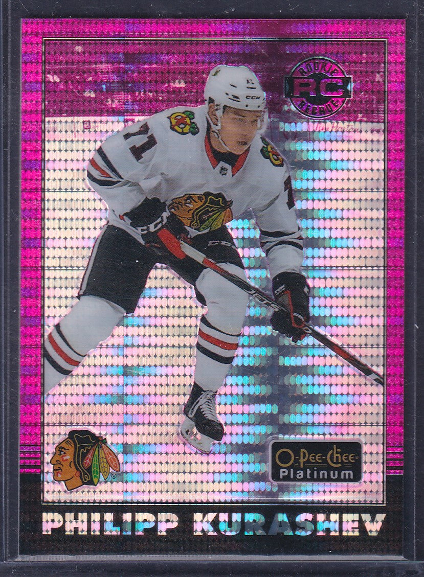 PHILIPP KURASHEV - 2020 O-Pee-Chee Platinum Rookie SEISMIC PINK #R-52