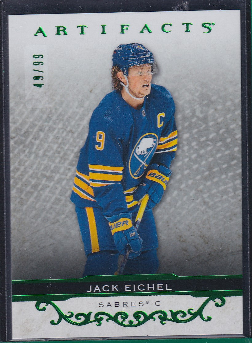 JACK EICHEL - 2021 Upper Deck Artifacts #139, /99