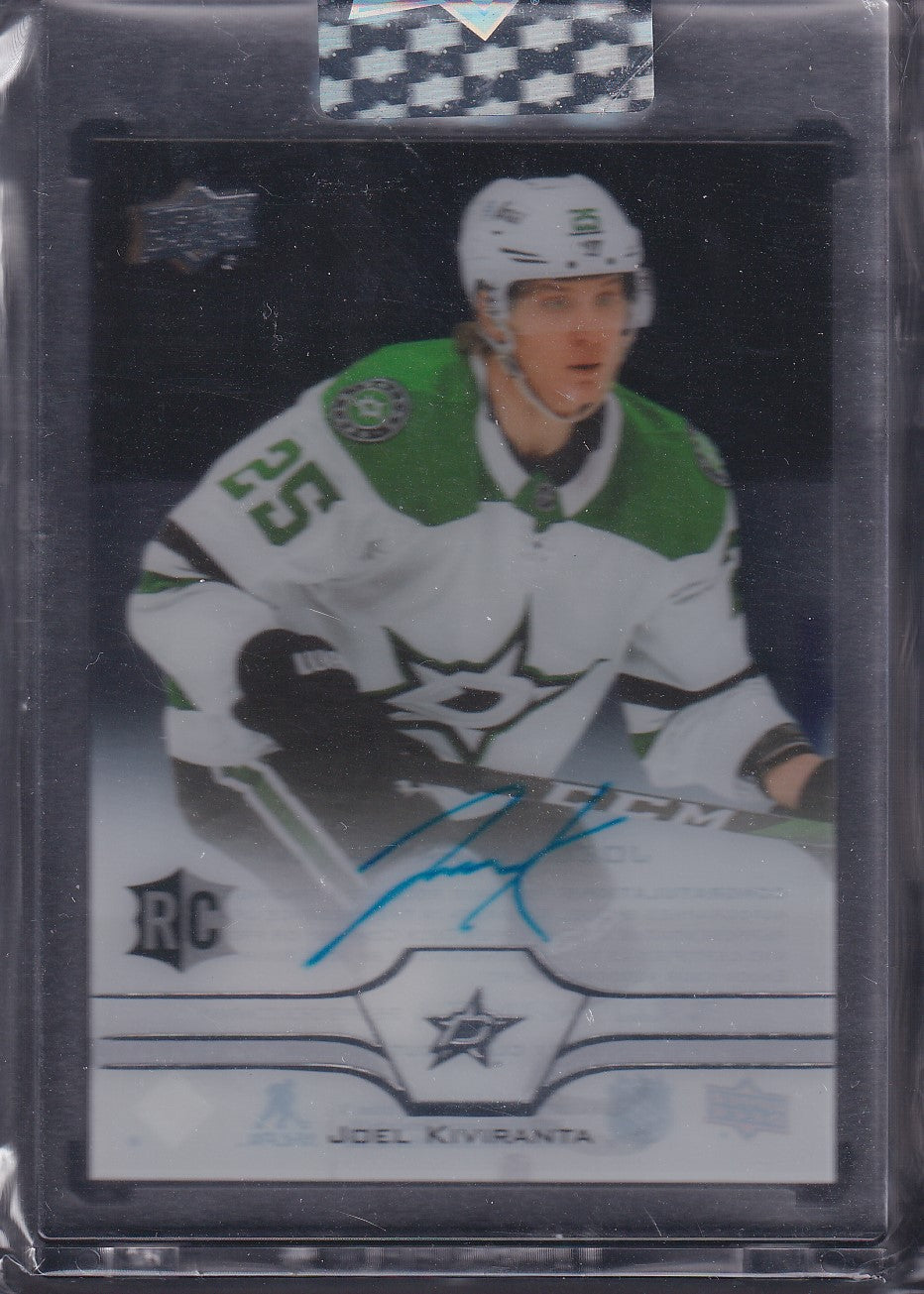JOEL KIVIRANTA - 2020 Upper Deck Clear Cut Rookie Auto #CC-JK