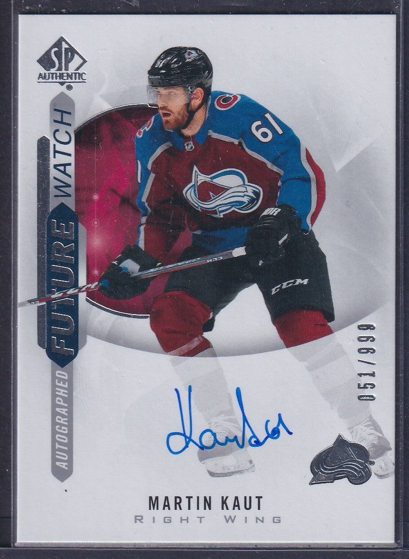 MARTIN KAUT - 2020 SP Authentic Future Watch Auto #171, /999
