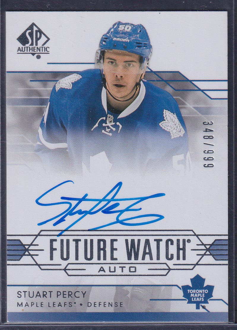 STUART PERCY - 2014 SP Authentic Future Watch Auto #268, /999