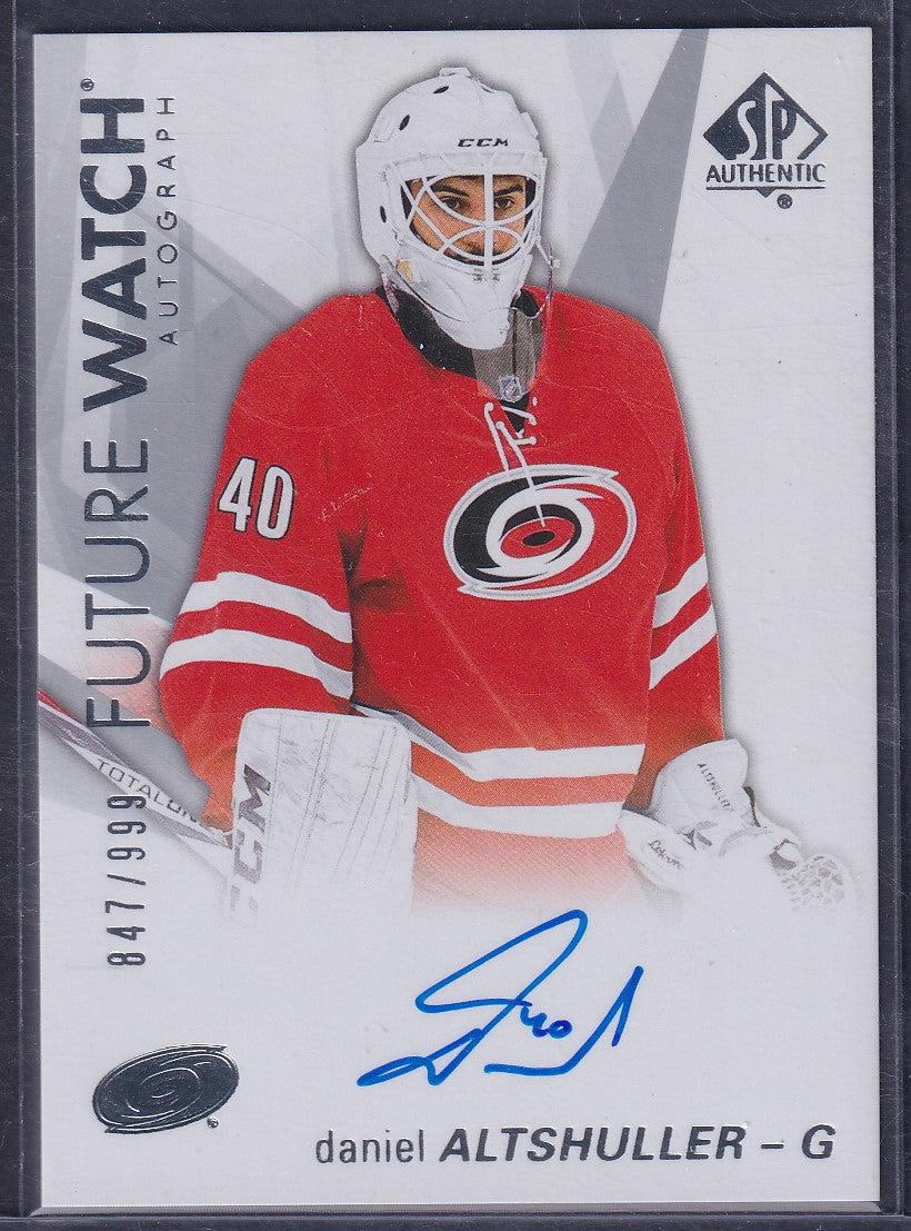 DANIEL ALTSHULLER - 2016 SP Authentic Future Watch Auto #144, /999