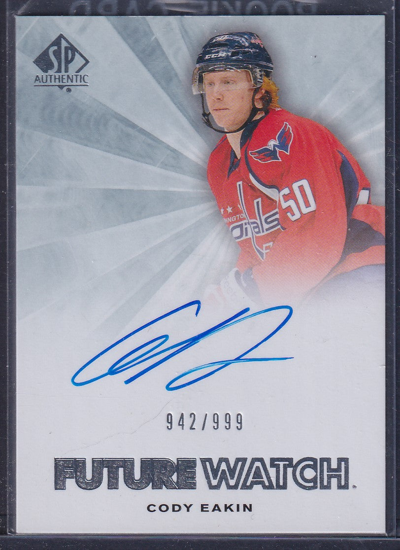 CODY EAKIN - 2011 SP Authentic Future Watch Auto #256, /999