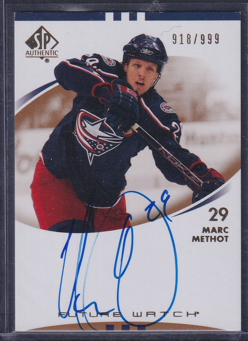 MARC METHOT - 2007 SP Authentic Future Watch Auto #209, /999