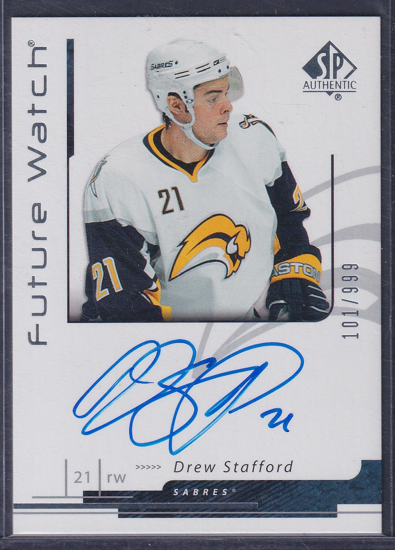 NOAH WELCH - 2006 SP Authentic Future Watch Auto #197, /999