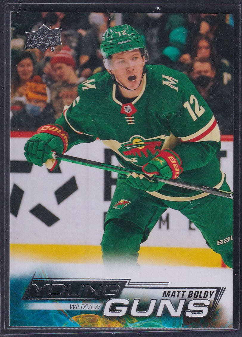 MATT BOLDY - 2022 Upper Deck Young Guns #201