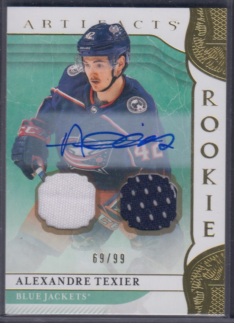 ALEXANDRE TEXIER, 2019 Artifacts Rookie Auto/Patch #171, /99