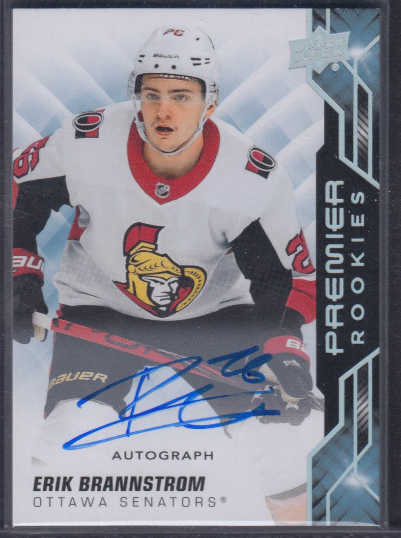 ERIK BRANNSTROM, 2019 Upper Deck Premier Rookies Auto #53