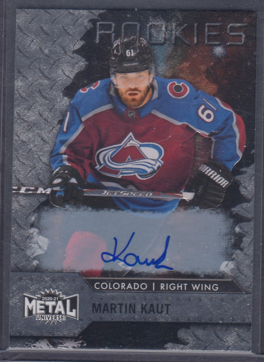 MARTIN KAUT, 2020 Metal Rookie Auto, /399