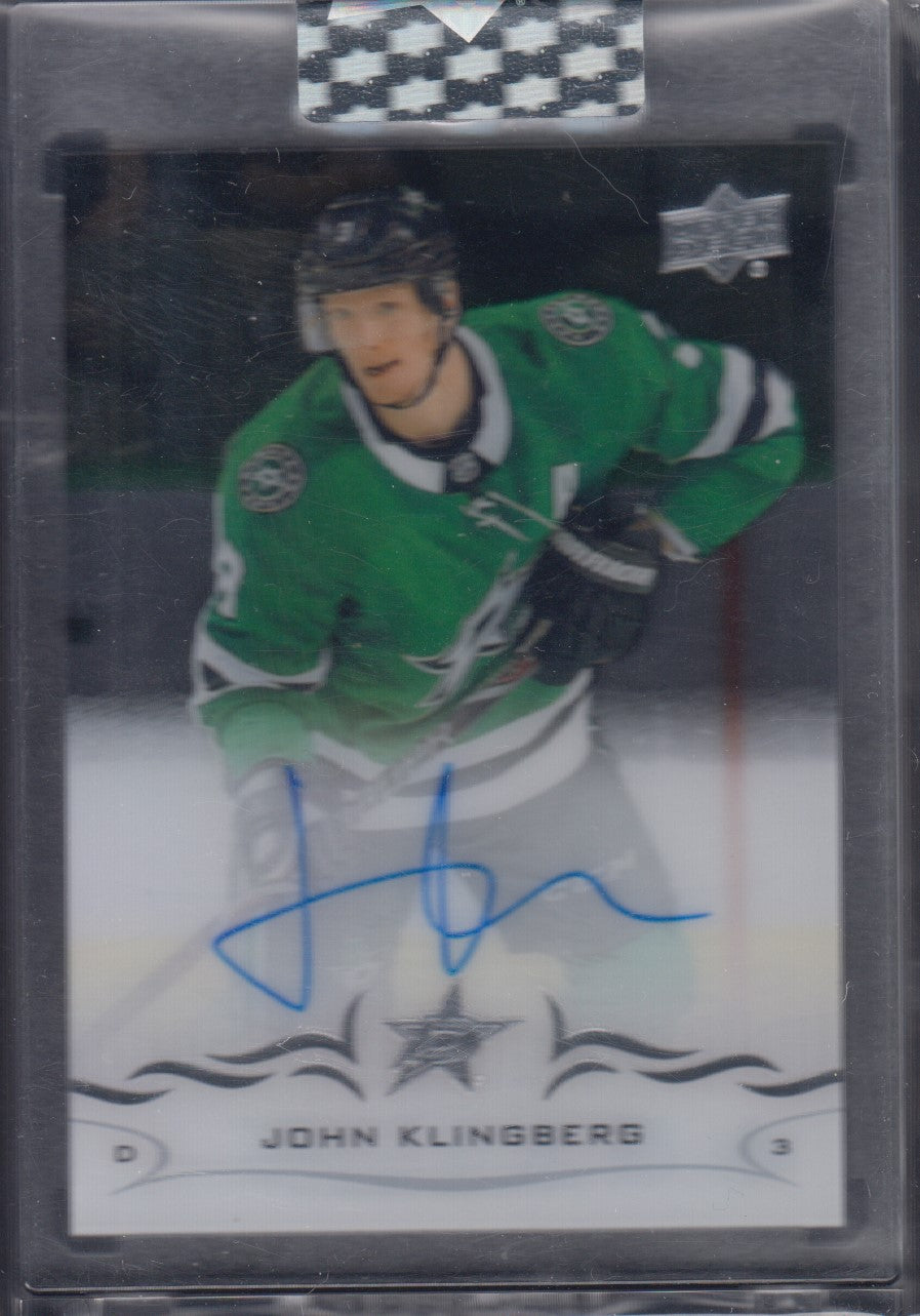 JOHN KLINGBERG, 2018 Upper Deck Clear Cut #CC-JK
