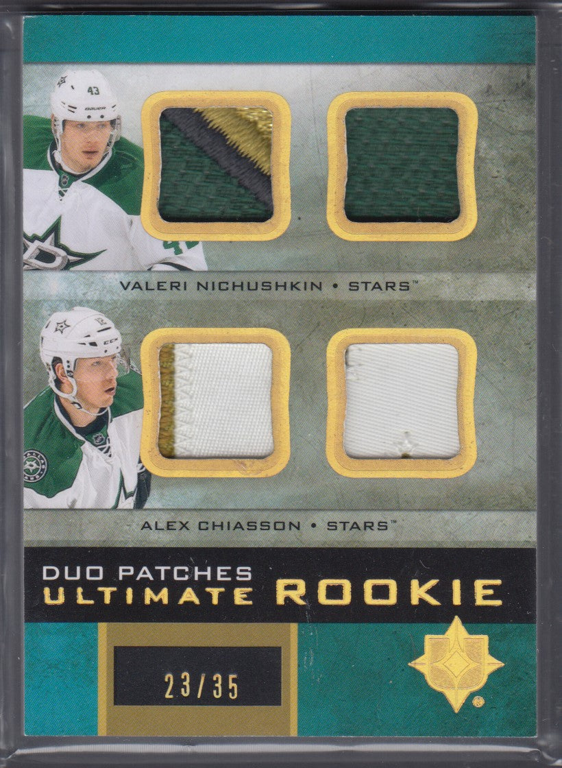 NICHUSHKIN/CHIASSON, 2013 Ultimate Rookie Duo Patches #URJ2-DAL, /35