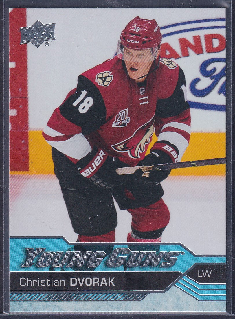 CHRISTIAN DVORAK - 2016 Upper Deck Young Guns #235