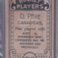 DIDIER PITRE - 1911 C55 #41, PSA 2