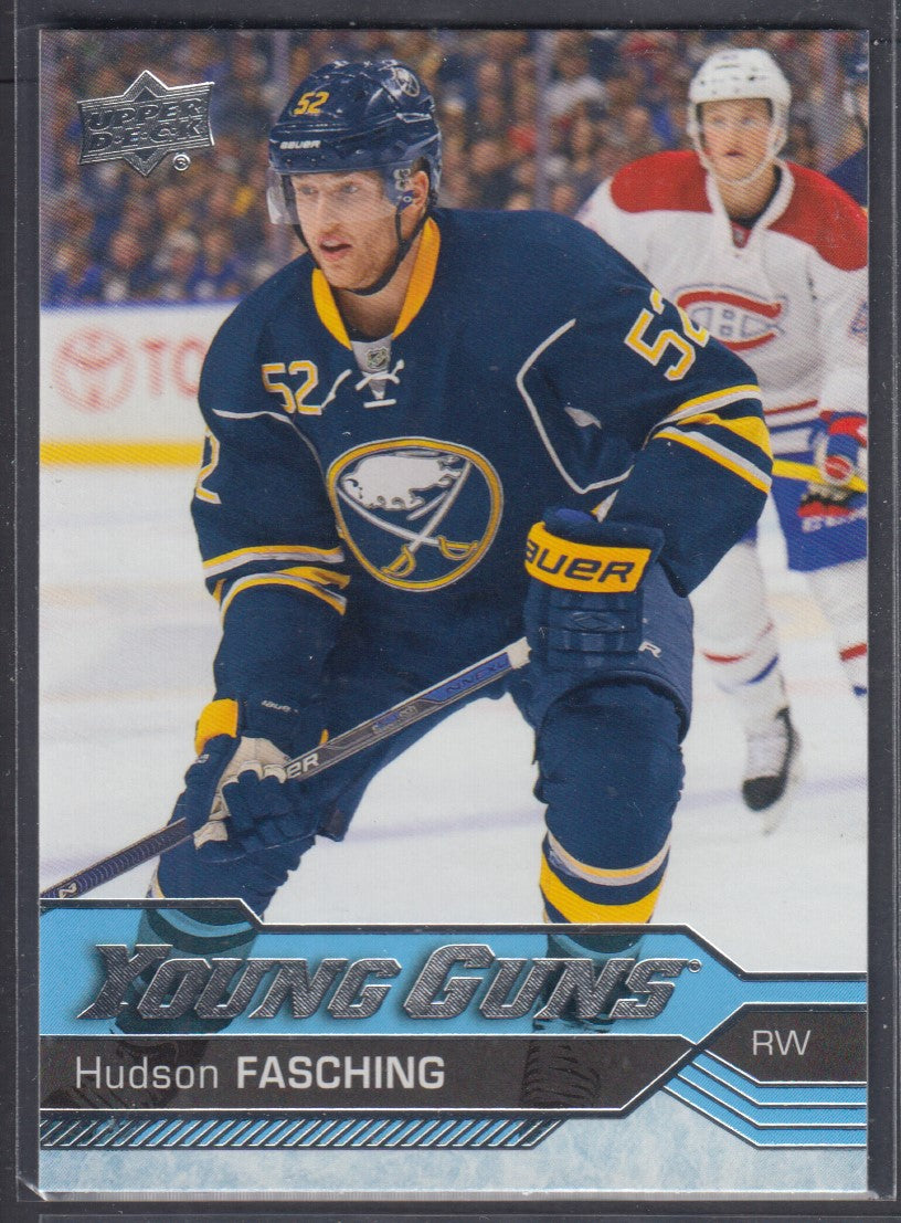 HUDSON FASCHING - 2016 Upper Deck Young Guns #242