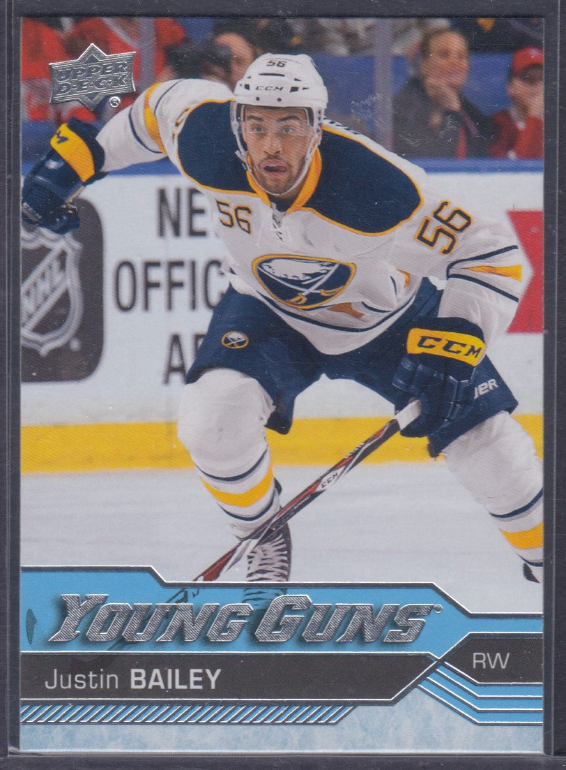 JUSTIN BAILEY - 2016 Upper Deck Young Guns #246