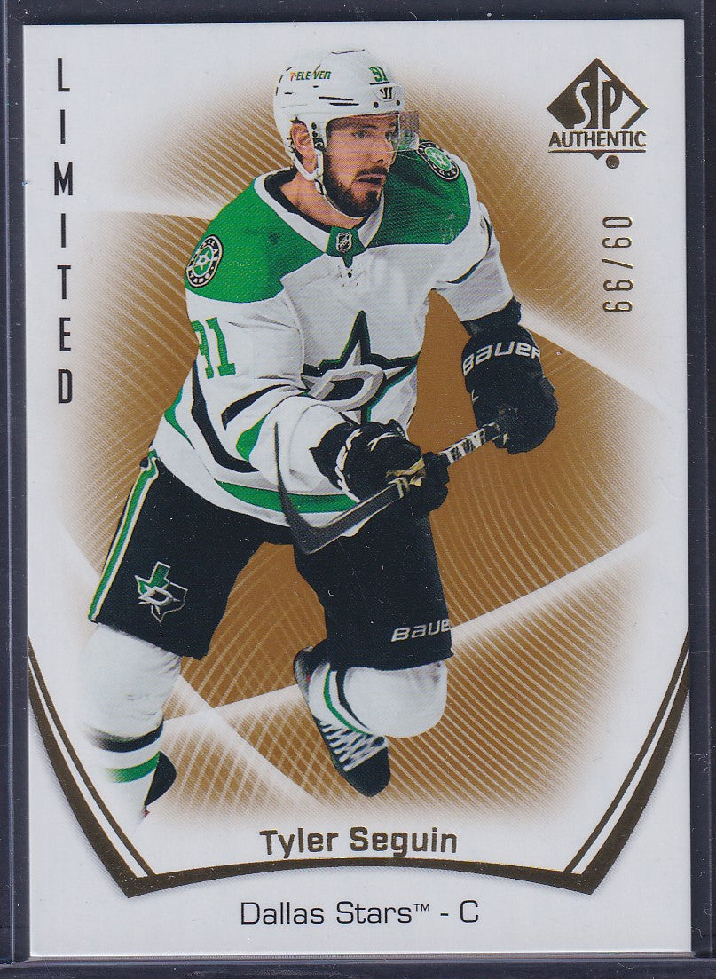 TYLER SEGUIN - 2021 SP Authentic Limited #44, /99