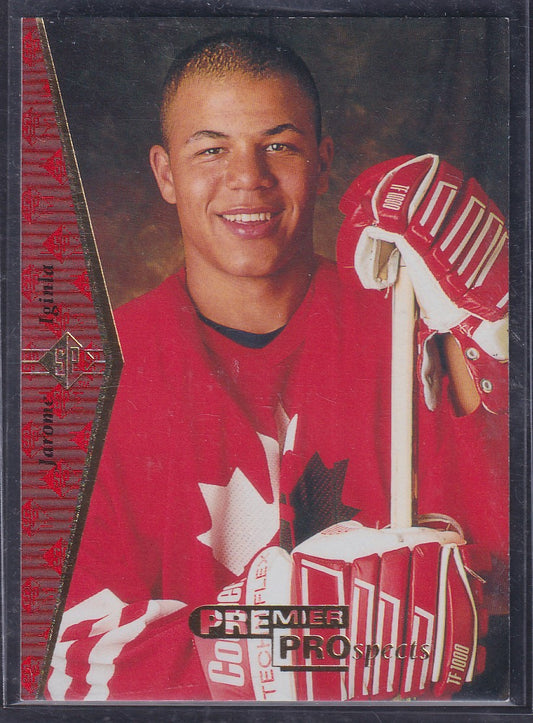 JAROME IGINLA - 1995 SP Premier Prospects Team Canada #181