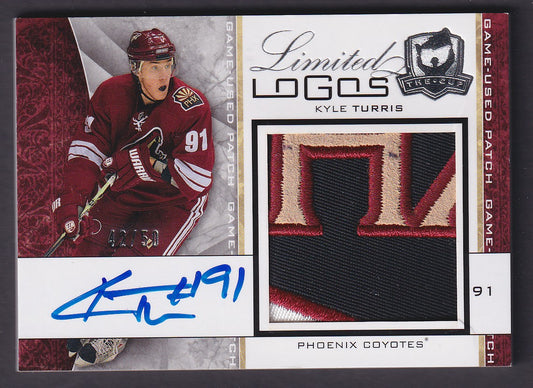 KYLE TURRIS - 2008 Cup Limited Logos Auto #LL-KT, /50