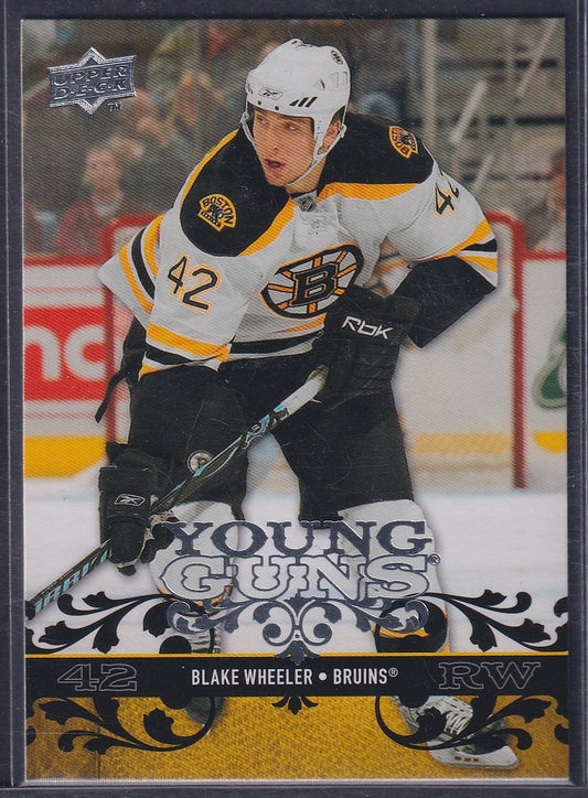 BLAKE WHEELER - 2008 Upper Deck Young Guns #202