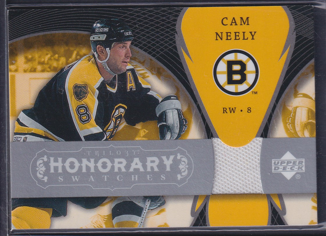 CAM NEELY - 2007 Upper Deck Trilogy Honorary Swatches #HS-CN