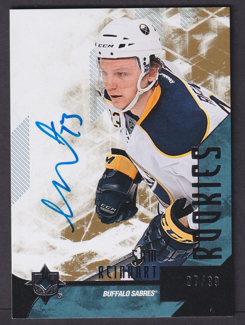 SAM REINHART - 2014 Upper Deck Ultimate Rookies Auto #123, /99