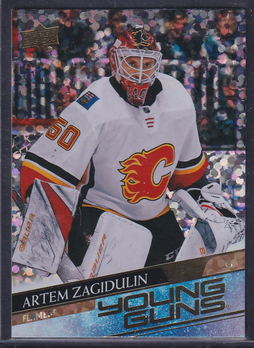 ARTEM ZAGIDULIN - 2020 Upper Deck Young Guns SPECKLED RAINBOW #244