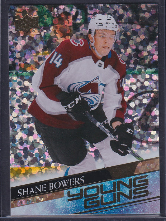 SHANE BOWERS - 2020 Upper Deck Young Guns SPECKLED RAINBOW #240