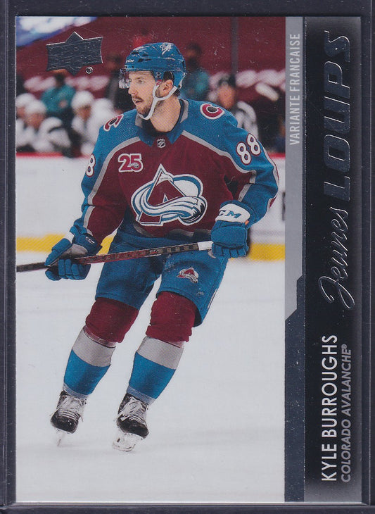 KYLE BURROUGHS - 2021 Upper Deck Young Guns FRENCH #206