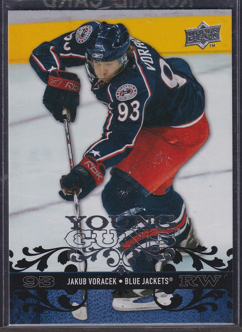 JAKUB VORACEK - 2008 Upper Deck Young Guns #205