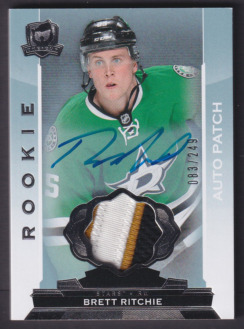 BRETT RITCHIE - 2014 The Cup Rookie Auto Patch #145, /249